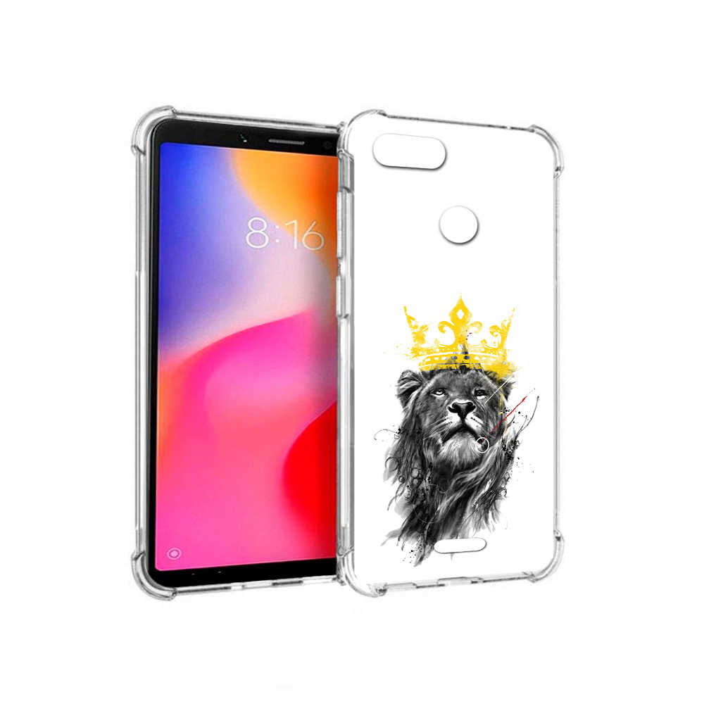 

Чехол MyPads Tocco для Xiaomi Redmi 6 король-лев (PT113762.304.391), Прозрачный, Tocco