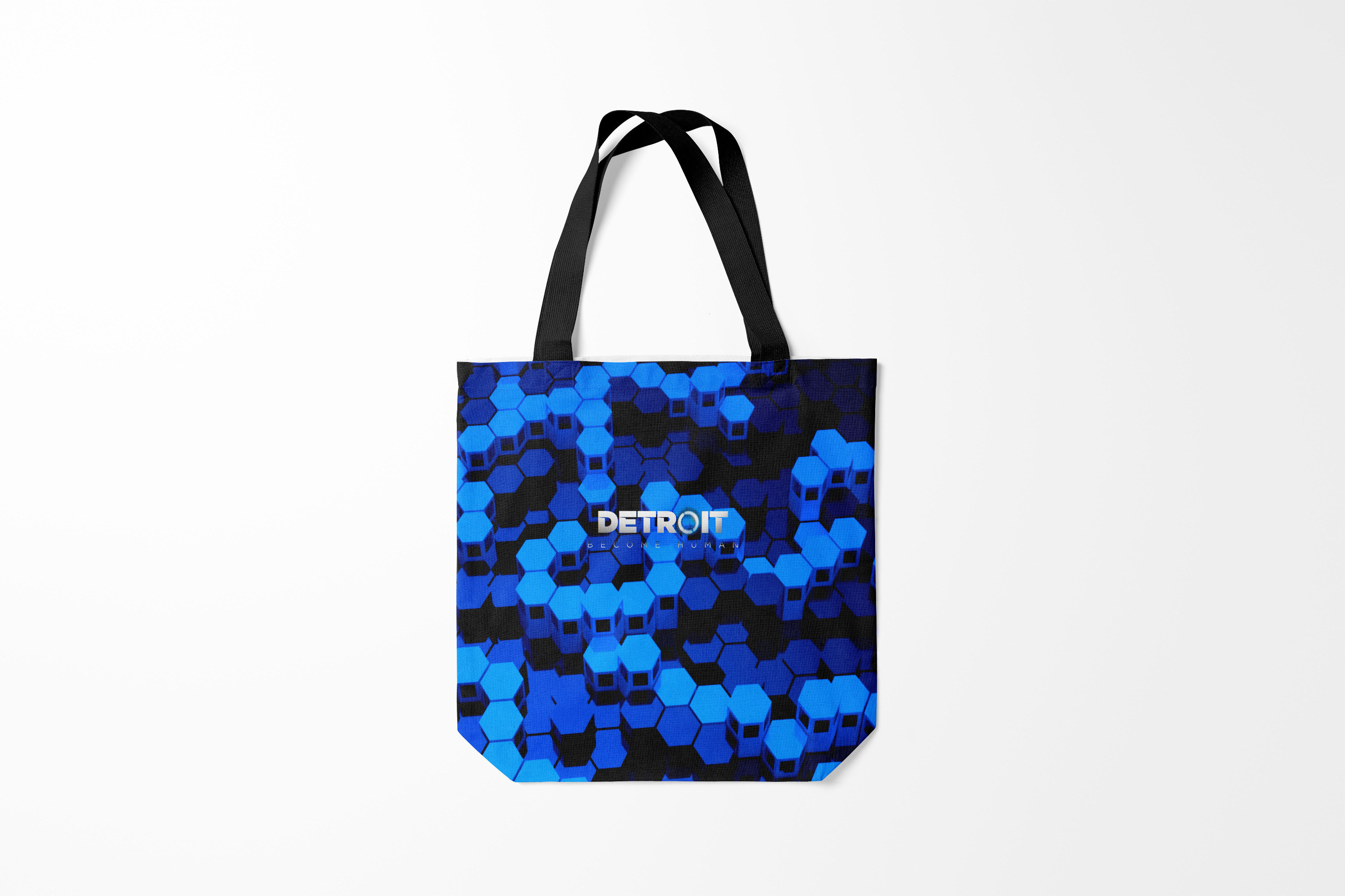 

Сумка шoппер унисекс Burnettie Detroit become human, черный, Detroit become human