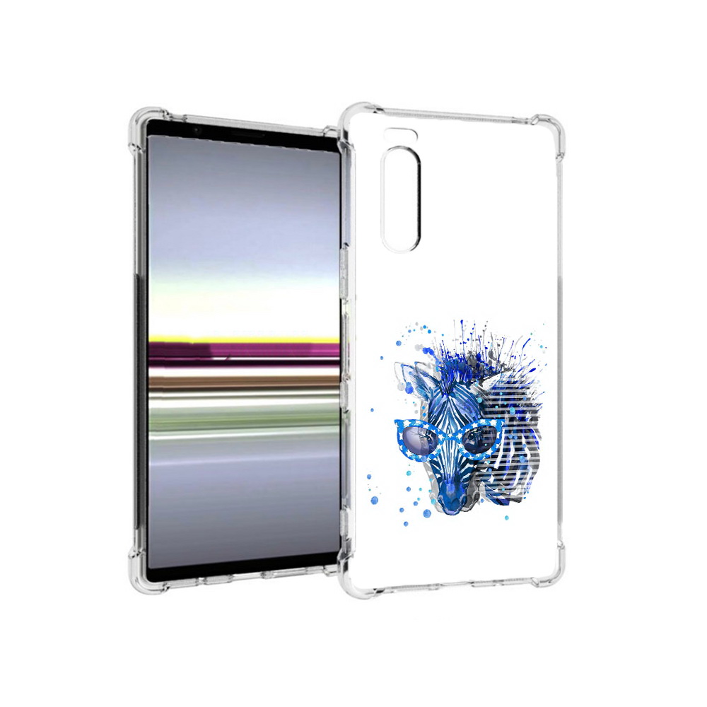 

Чехол MyPads Tocco для Sony Xperia 5 расплывчатая зебра (PT139963.234.577), Прозрачный, Tocco