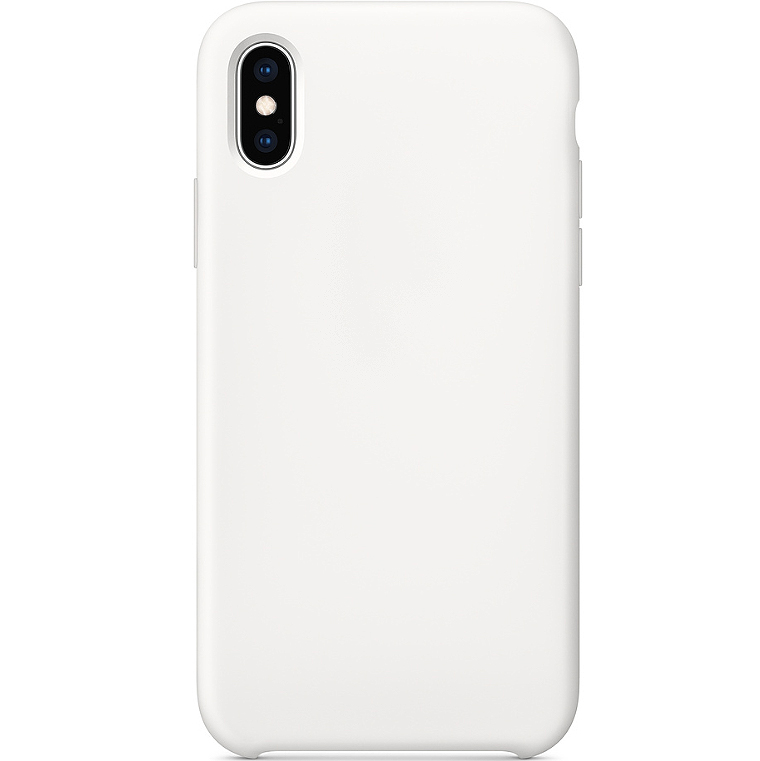 

Силиконовый чехол Silicone Case для iPhone XR, белый, Apple iPhone XR