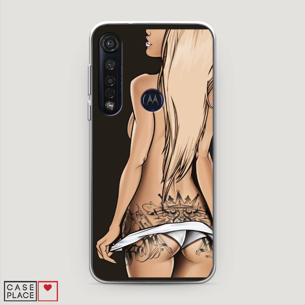 

Чехол на Motorola Moto G8 Plus "Обнаженная девушка", 241450-6