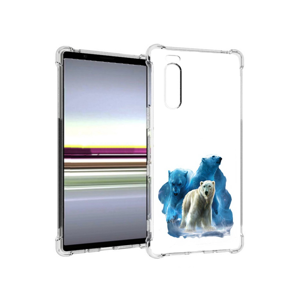 

Чехол MyPads Tocco для Sony Xperia 5 полярный медведь (PT139963.234.549), Прозрачный, Tocco