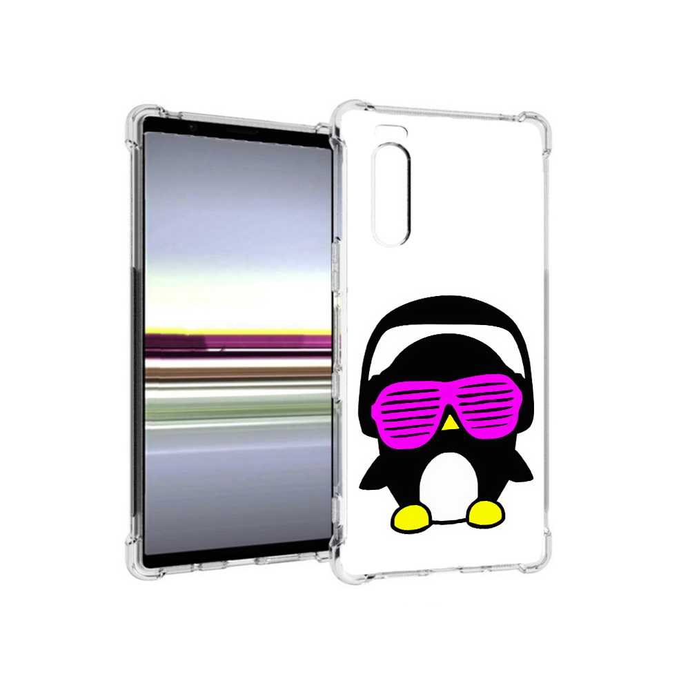 

Чехол MyPads Tocco для Sony Xperia 5 пингвин (PT139963.234.541), Прозрачный, Tocco