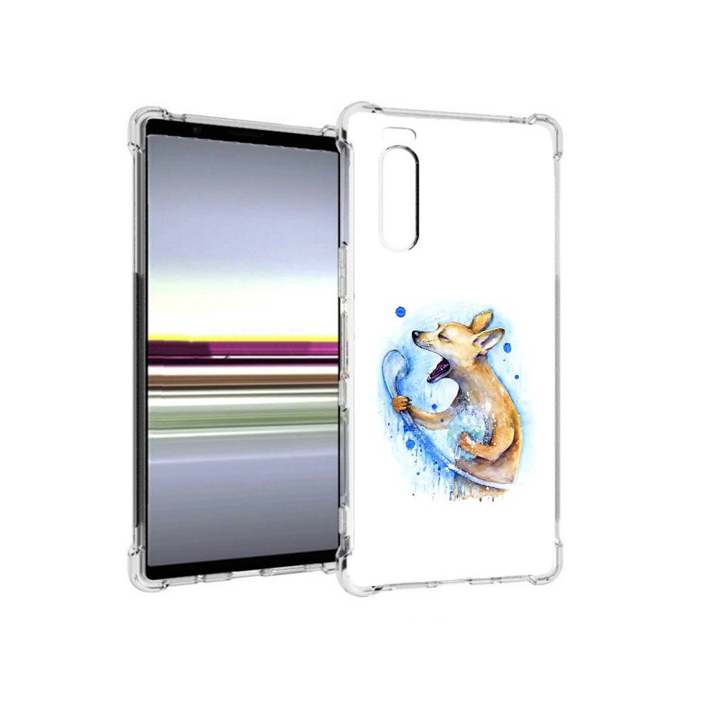 

Чехол MyPads Tocco для Sony Xperia 5 пение в душе (PT139963.234.537), Прозрачный, Tocco