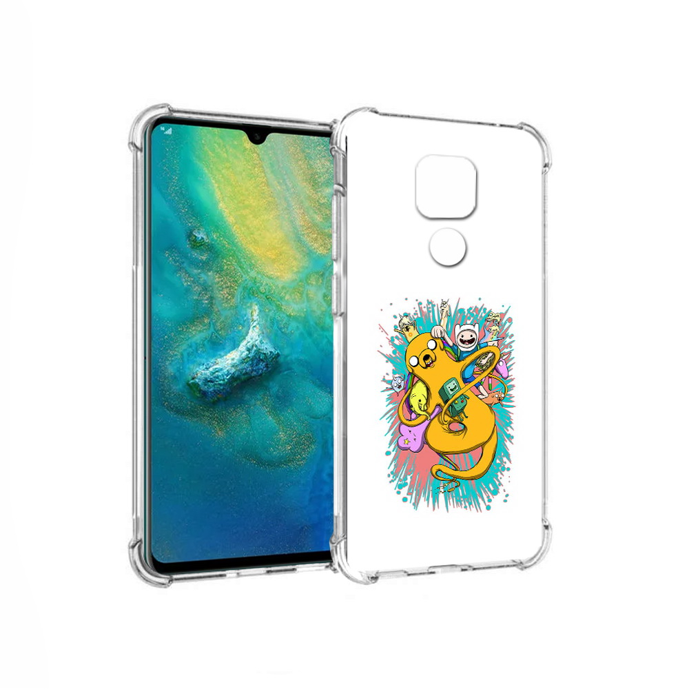 

Чехол MyPads Tocco для Huawei Mate 20x время приключений рисунок (PT124578.30.276), Прозрачный, Tocco