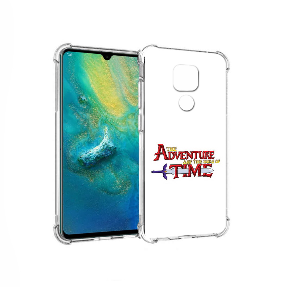 Чехол MyPads Tocco для Huawei Mate 20x время приключений логотип (PT124578.30.275)