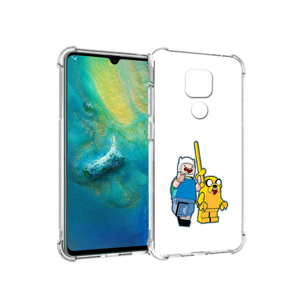 

Чехол MyPads Tocco для Huawei Mate 20x время приключений лего (PT124578.30.274), Прозрачный, Tocco