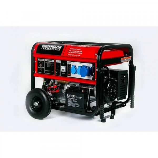 

Бензиновый генератор WorkMaster БГ-10500E2