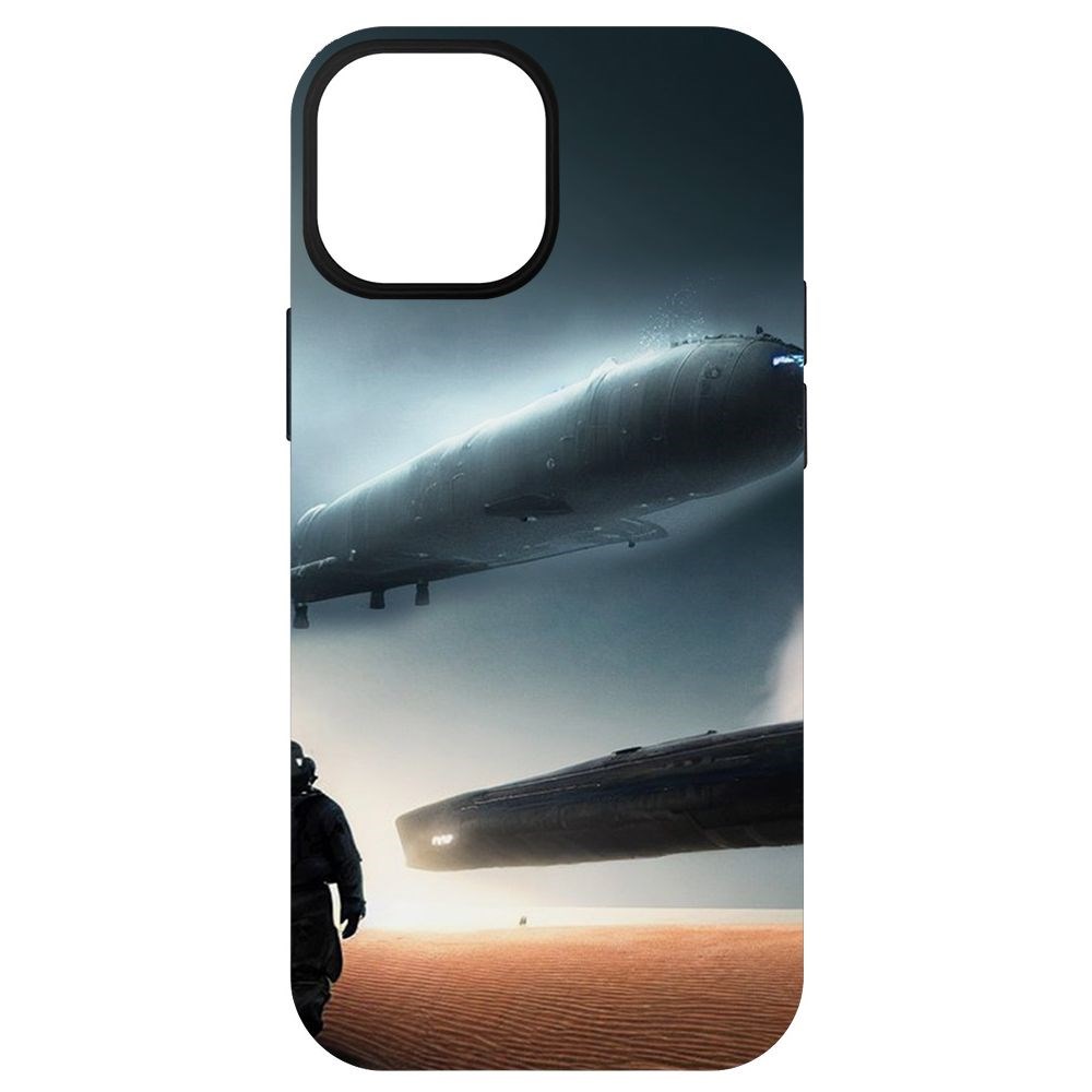 

Чехол-накладка Софт Пора лететь для iPhone 13 mini, Черный