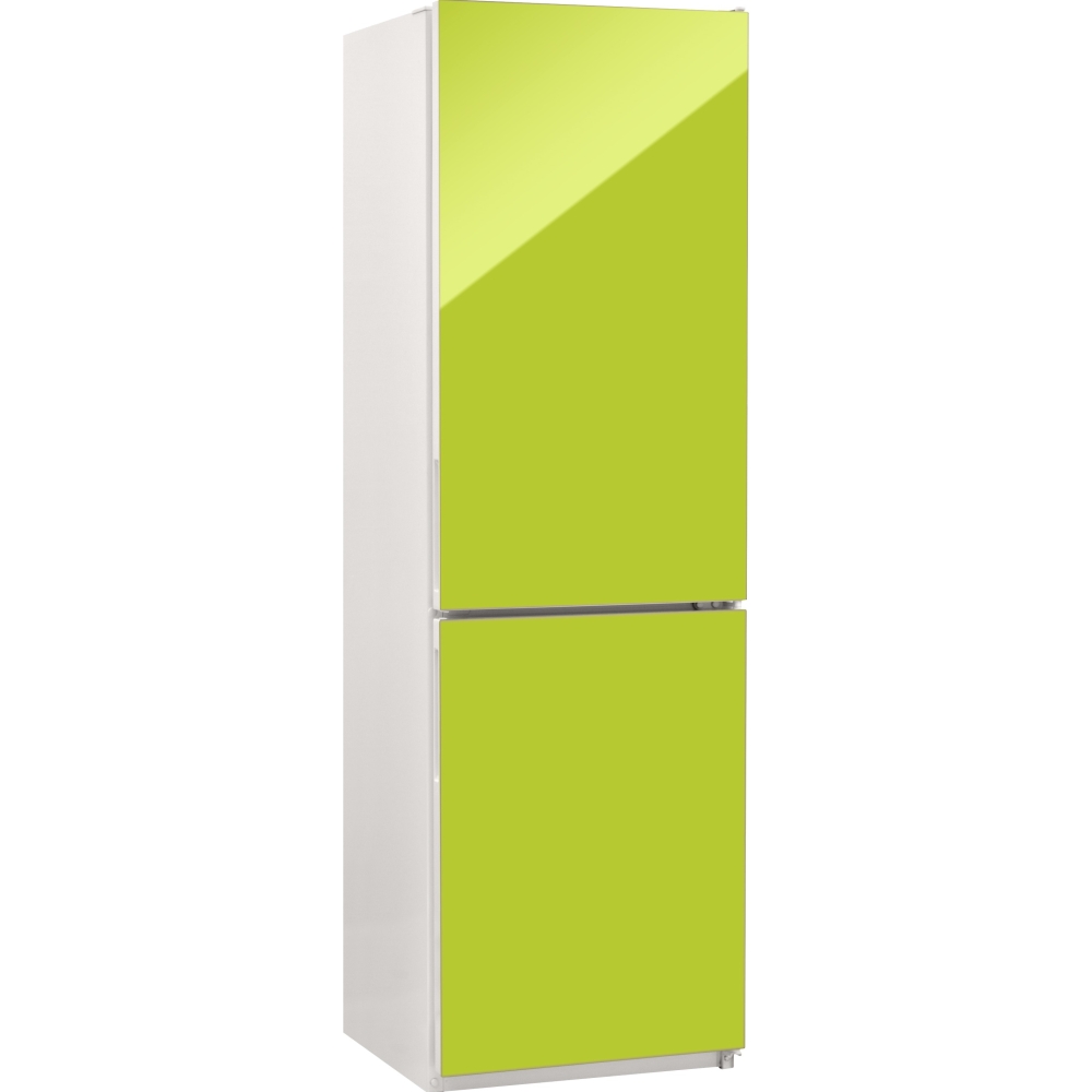 Холодильник NordFrost NRG 152 L зеленый, салатовый двухкамерный холодильник nordfrost rfc 350d nfym