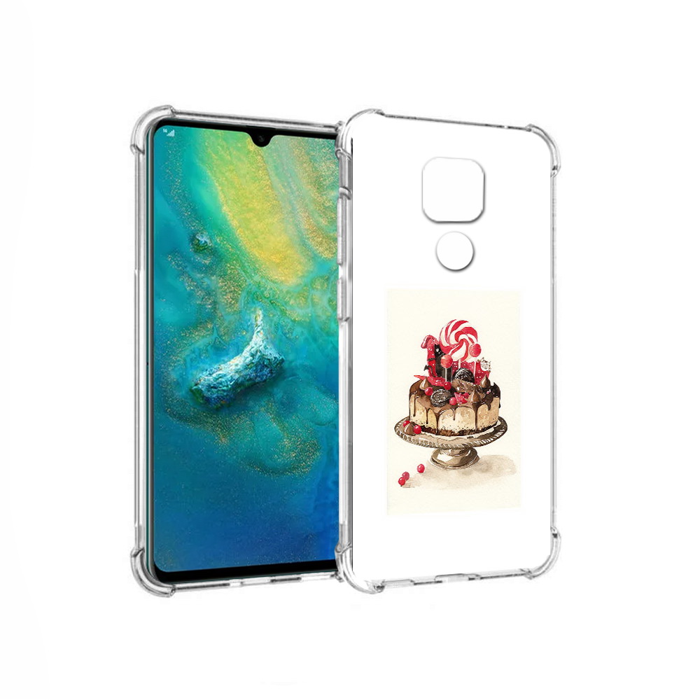 

Чехол MyPads Tocco для Huawei Mate 20x вкусный торт (PT124578.30.262), Прозрачный, Tocco