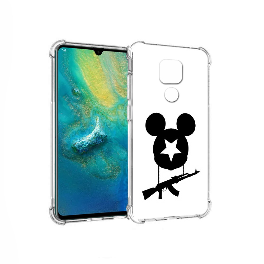 

Чехол MyPads Tocco для Huawei Mate 20x АК Микки (PT124578.30.26), Прозрачный, Tocco