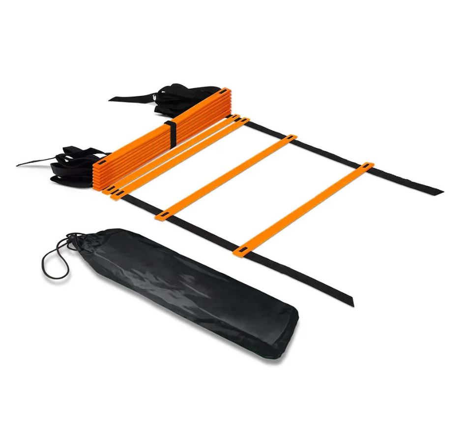 Лестница  ZEVS координационная 6 метров, оранжевая, чехол в комплекте