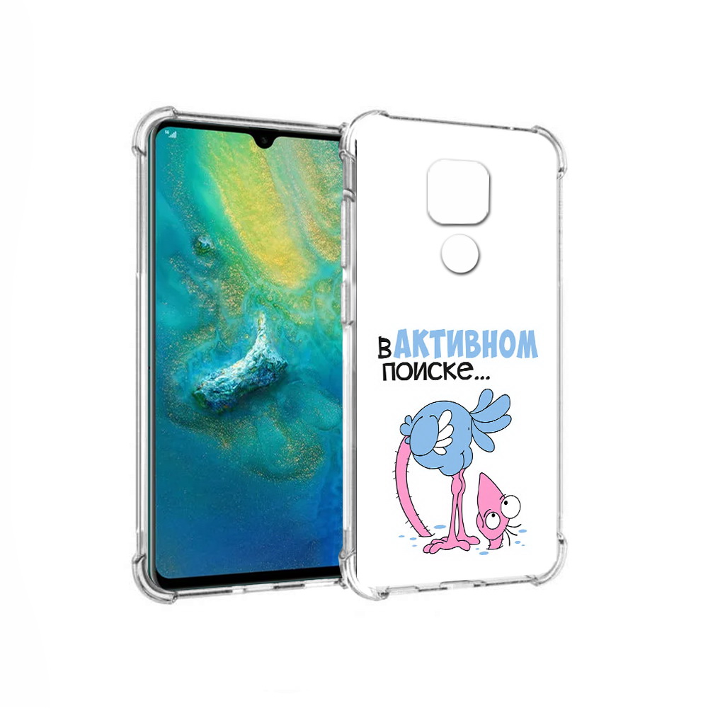 

Чехол MyPads Tocco для Huawei Mate 20x в активном поиске (PT124578.30.255), Прозрачный, Tocco