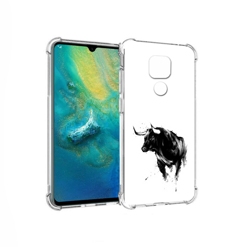 Чехол MyPads Tocco для Huawei Mate 20x бык (PT124578.30.254)