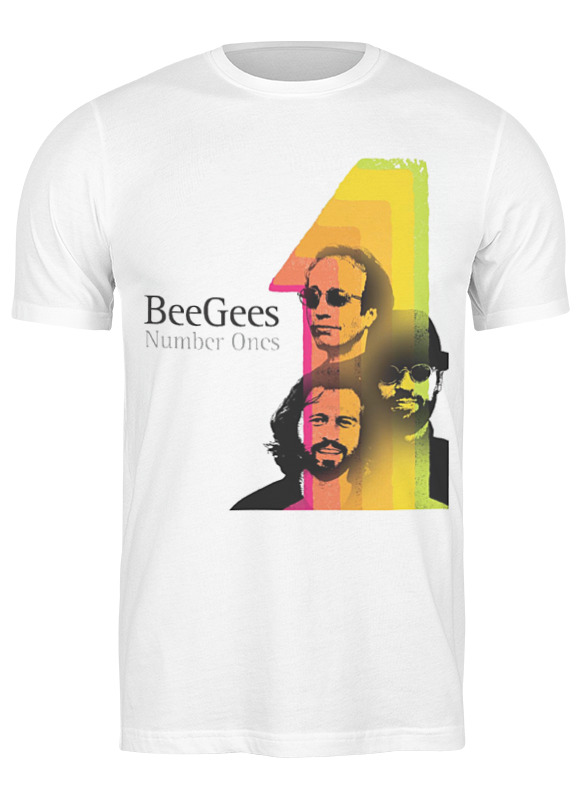 

Футболка мужская Printio Beegees \ биджис белая XL, Белый, Beegees \ биджис