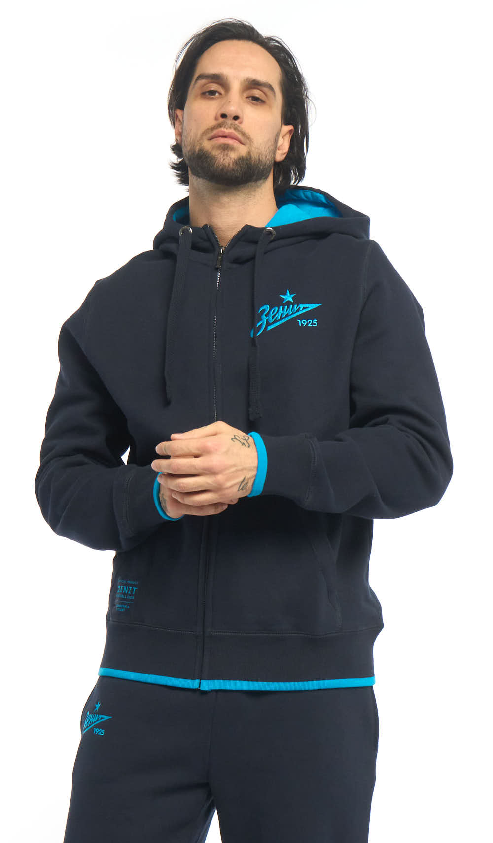 

Толстовка мужская Atributika&Club 145760 синяя 3XL, Синий, 145760