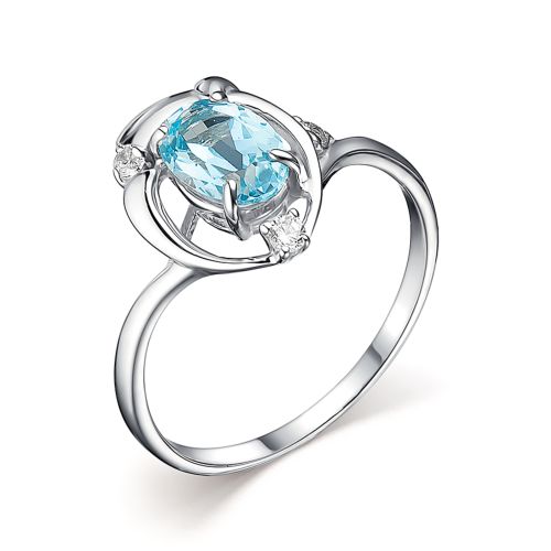 

Кольцо из серебра с топазом р. 18 Dewi 901018062, 901018062