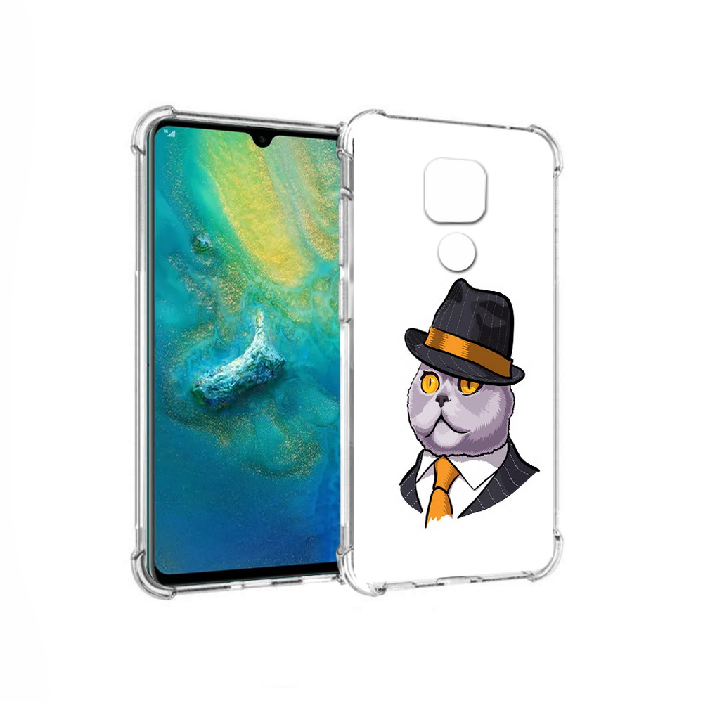 

Чехол MyPads Tocco для Huawei Mate 20x британец (PT124578.30.247), Прозрачный, Tocco