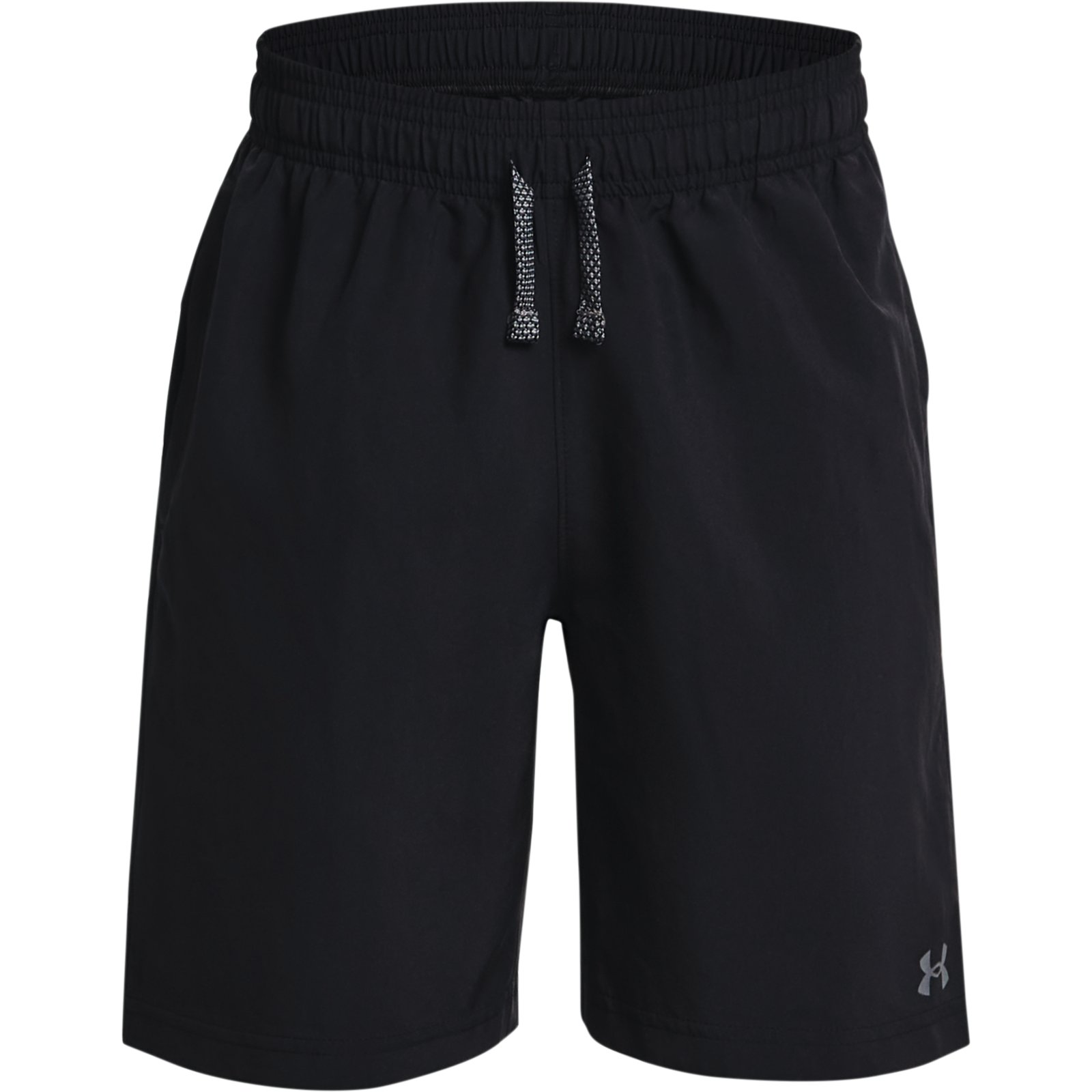 фото Шорты under armour woven shorts 1361812-001 черный р.152