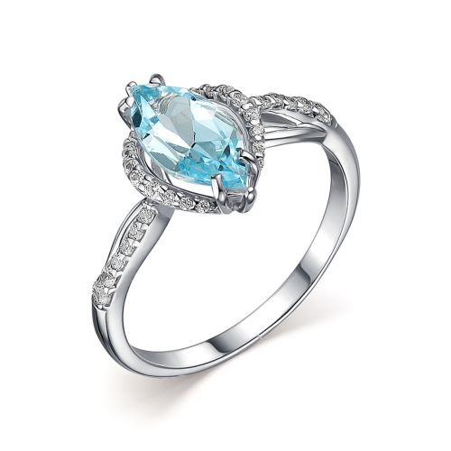 

Кольцо из серебра с топазом р. 16 Dewi 901018056, 901018056