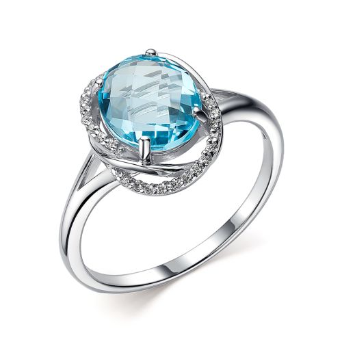 

Кольцо из серебра с топазом р. 17,5 Dewi 901018055, 901018055