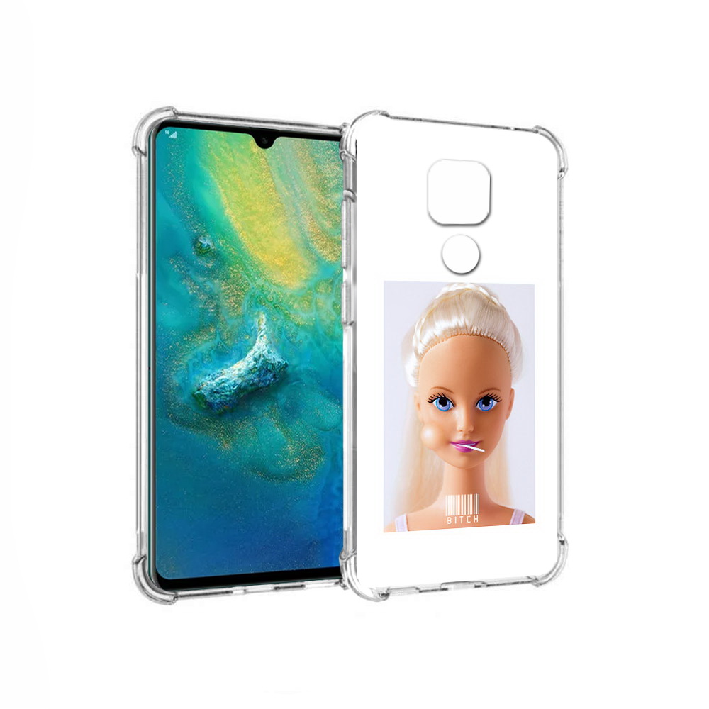 

Чехол MyPads Tocco для Huawei Mate 20x барби (PT124578.30.226), Прозрачный, Tocco