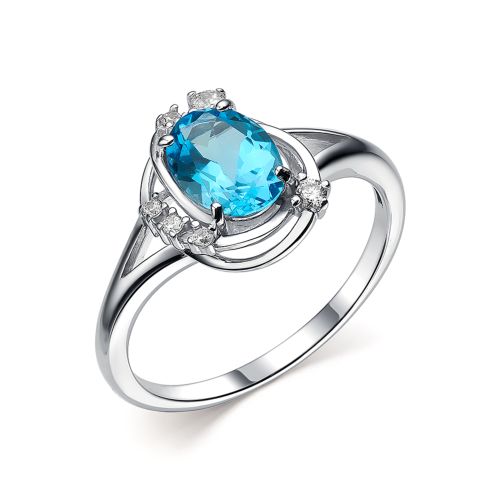 

Кольцо из серебра с топазом р. 16,5 Dewi 901018054, 901018054