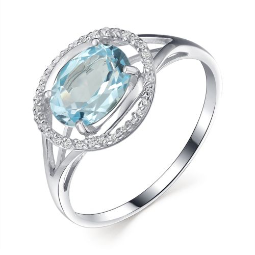 

Кольцо из серебра с топазом р. 18 Dewi 901018053, 901018053