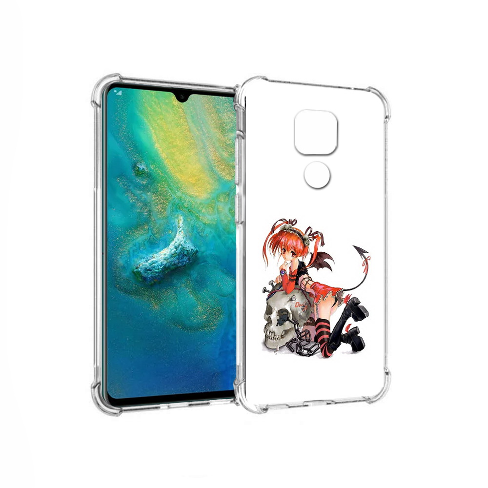 

Чехол MyPads Tocco для Huawei Mate 20x аниме (PT124578.30.221), Прозрачный, Tocco