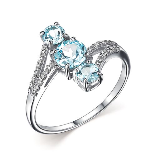 

Кольцо из серебра с топазом р. 17,5 Dewi 901018051, 901018051