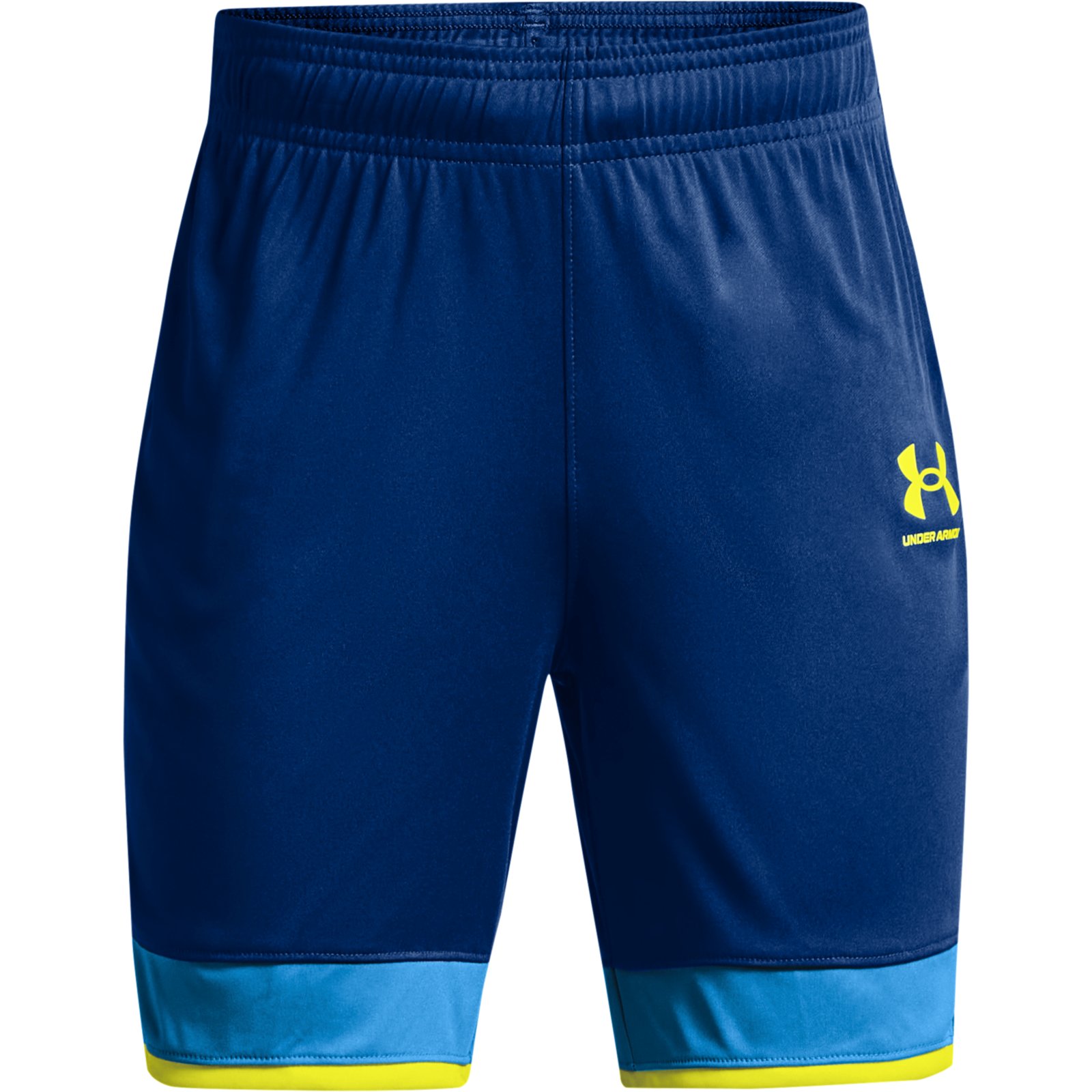 фото Шорты under armour y challenger iii knit short 1343938-581 синий р.128