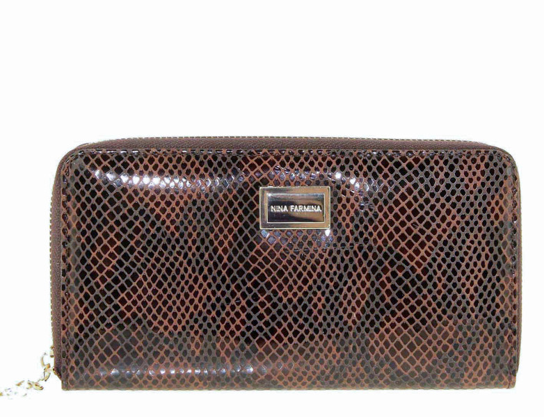 

Кошелек женский NINA FARMINA K 9285 комбинированный, Коричневый, K 9285