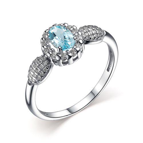 

Кольцо из серебра с топазом р. 16 Dewi 901018050, 901018050