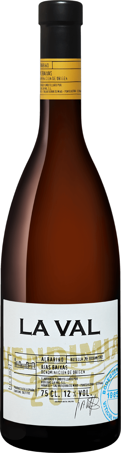 

Вино La Val Vendimia Albarino Rias Baixas DO Bodegas La Val