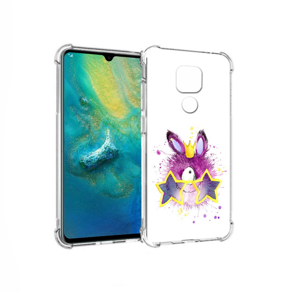 

Чехол MyPads Tocco для Huawei Mate 20x Шуршуля (PT124578.30.202), Прозрачный, Tocco