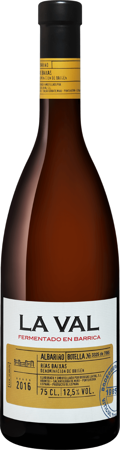 

Вино La Val Fermentado En Barrica Albarino Rias Baixas DO Bodegas La Val