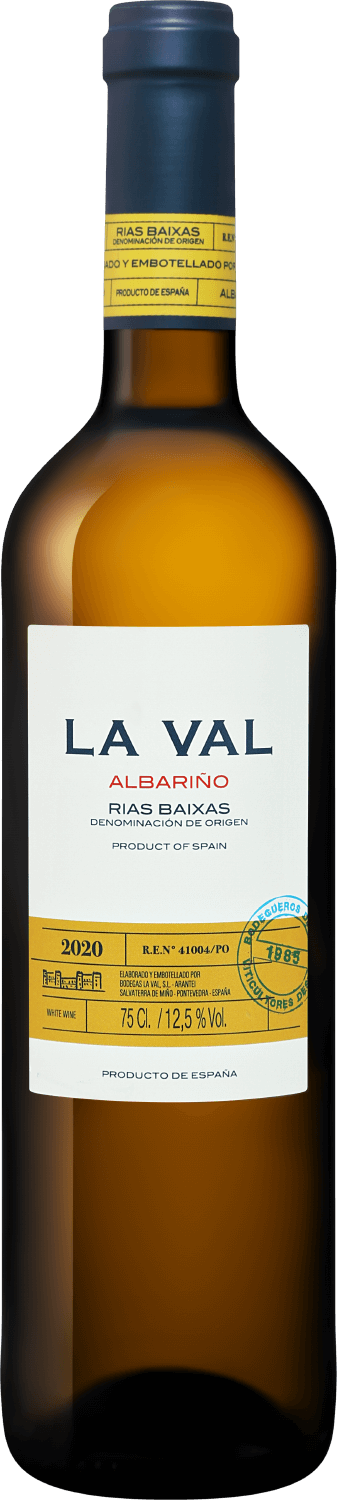 Вино La Val Albarino Rias Baixas DO Bodegas La Val Испания