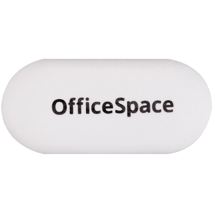 Ластик OfficeSpace FreeStyle, овальный, 60*28*12мм