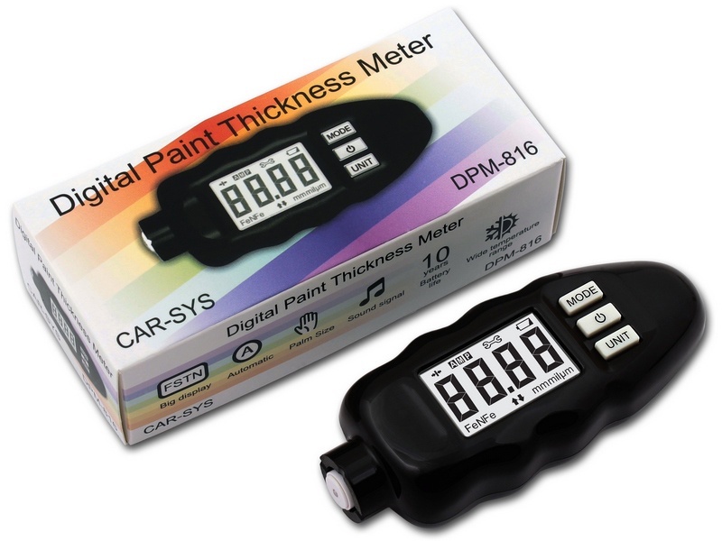

Толщиномер CARSYS DPM-816 PRO чёрный, DPM-816 PRO