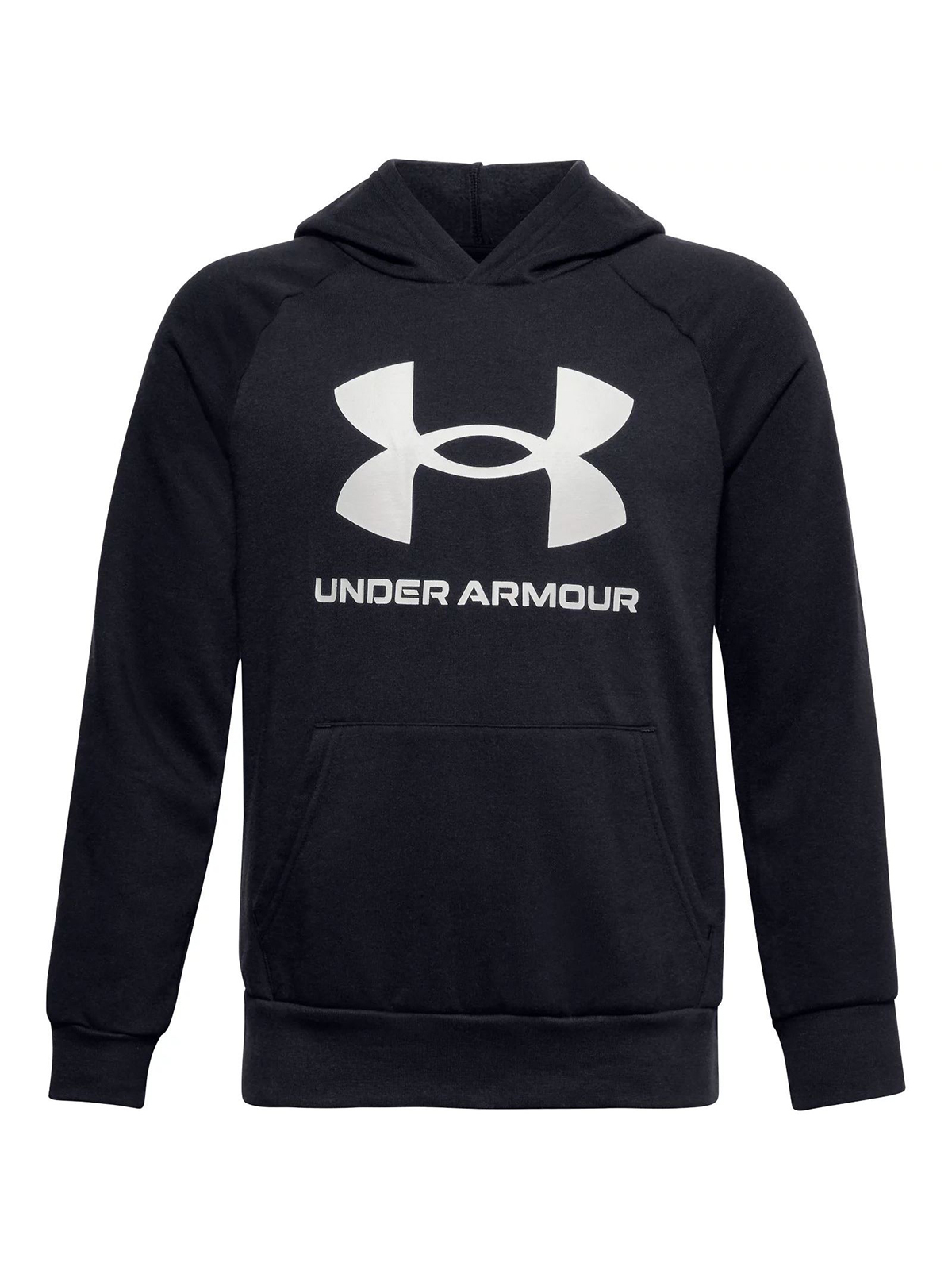 фото Худи under armour rival fleece hoodie 1357585-001 черный р.158