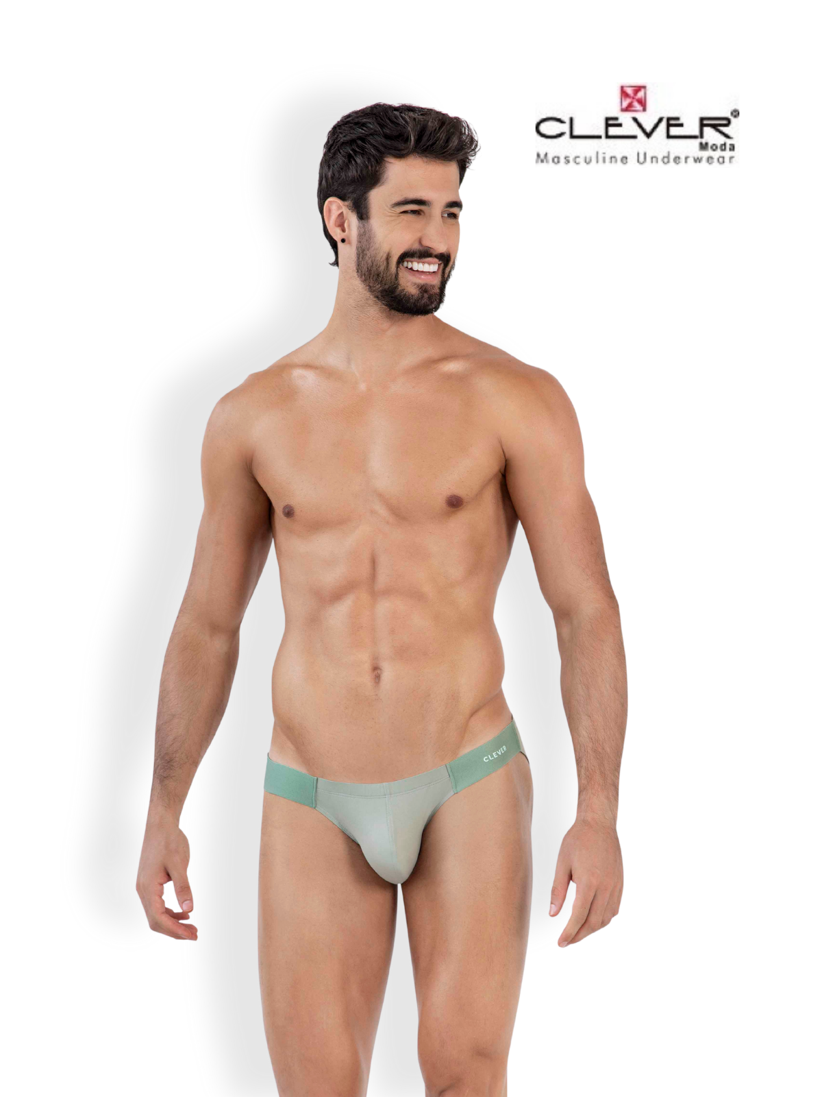 

Трусы мужские Clever Masculine Underwear 1631 зеленые L, Зеленый, 1631