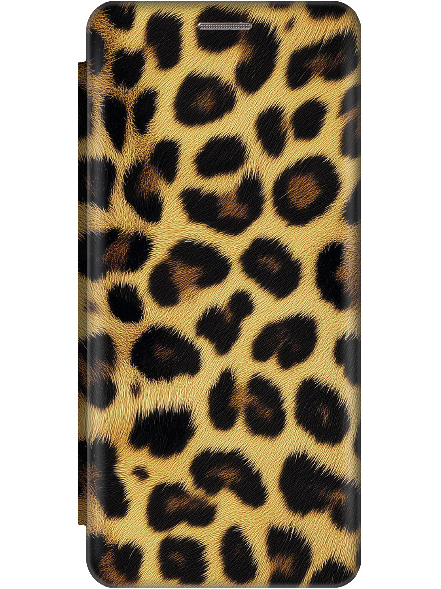 

Чехол-книжка на Apple iPhone 14 Pro с принтом "Леопардовый паттерн" золотой, Золотистый;желтый;черный, 745400732