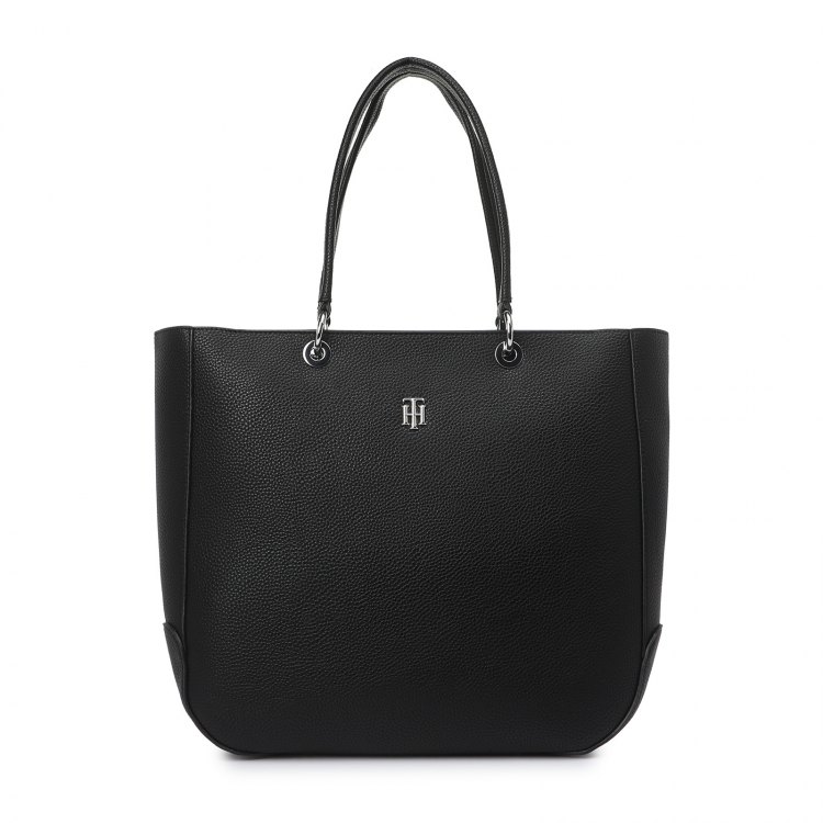

Шоппер женский Tommy Hilfiger AW0AW09519 черный, AW0AW09519