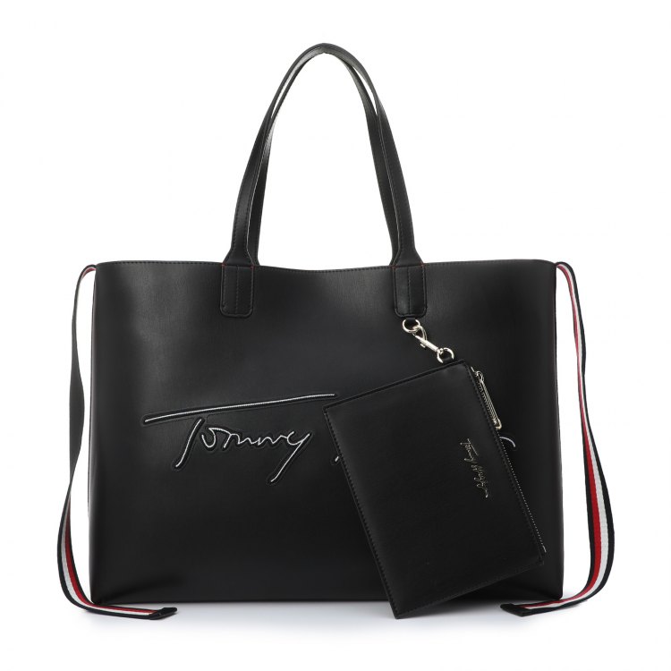 

Шоппер женский Tommy Hilfiger AW0AW09707 черный