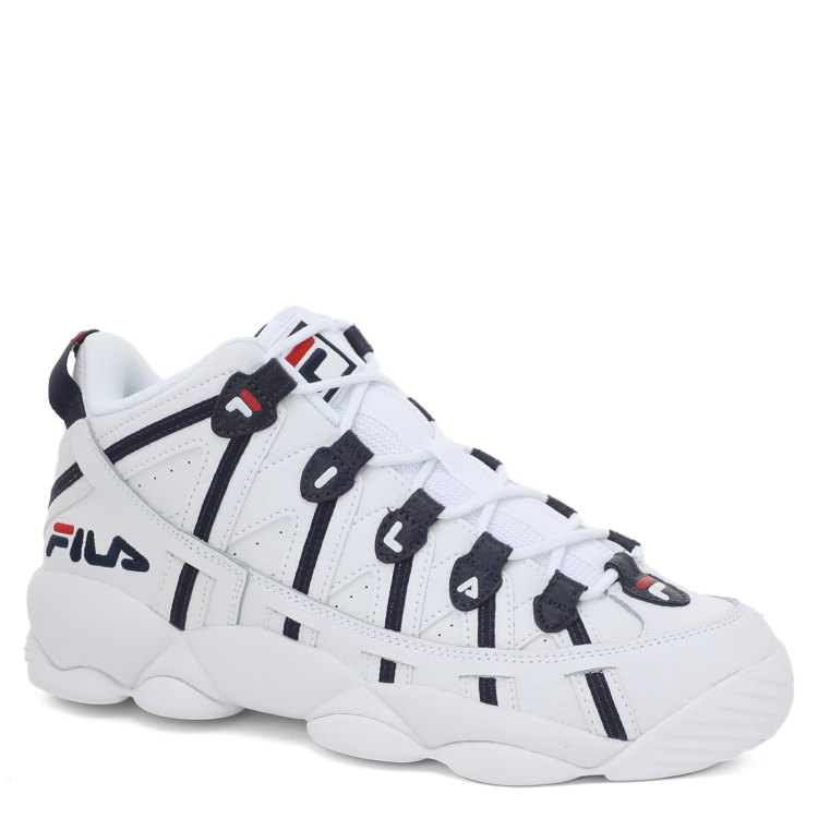 фото Кроссовки мужские fila stackhouse spaghetti белые 44.5 eu