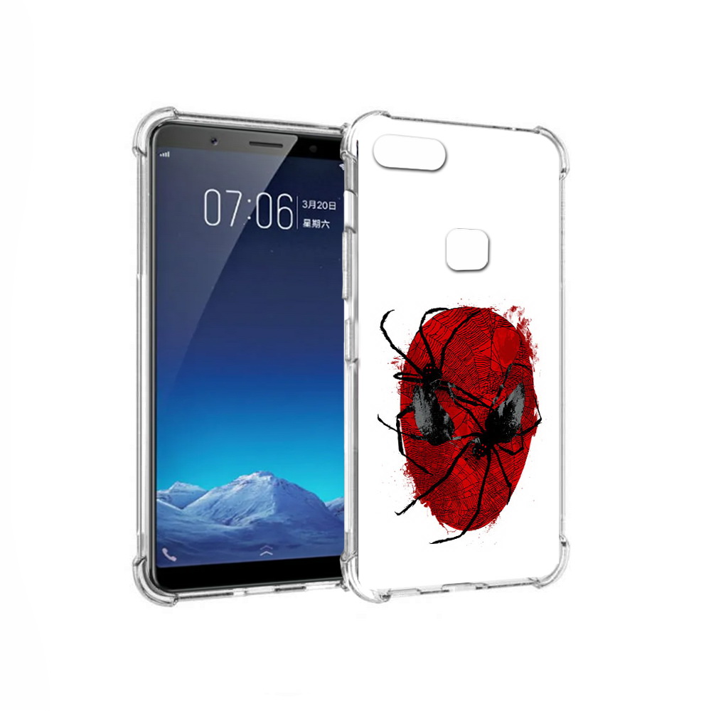 

Чехол MyPads Tocco для Vivo X20 человек паук (PT108350.433.673), Прозрачный, Tocco