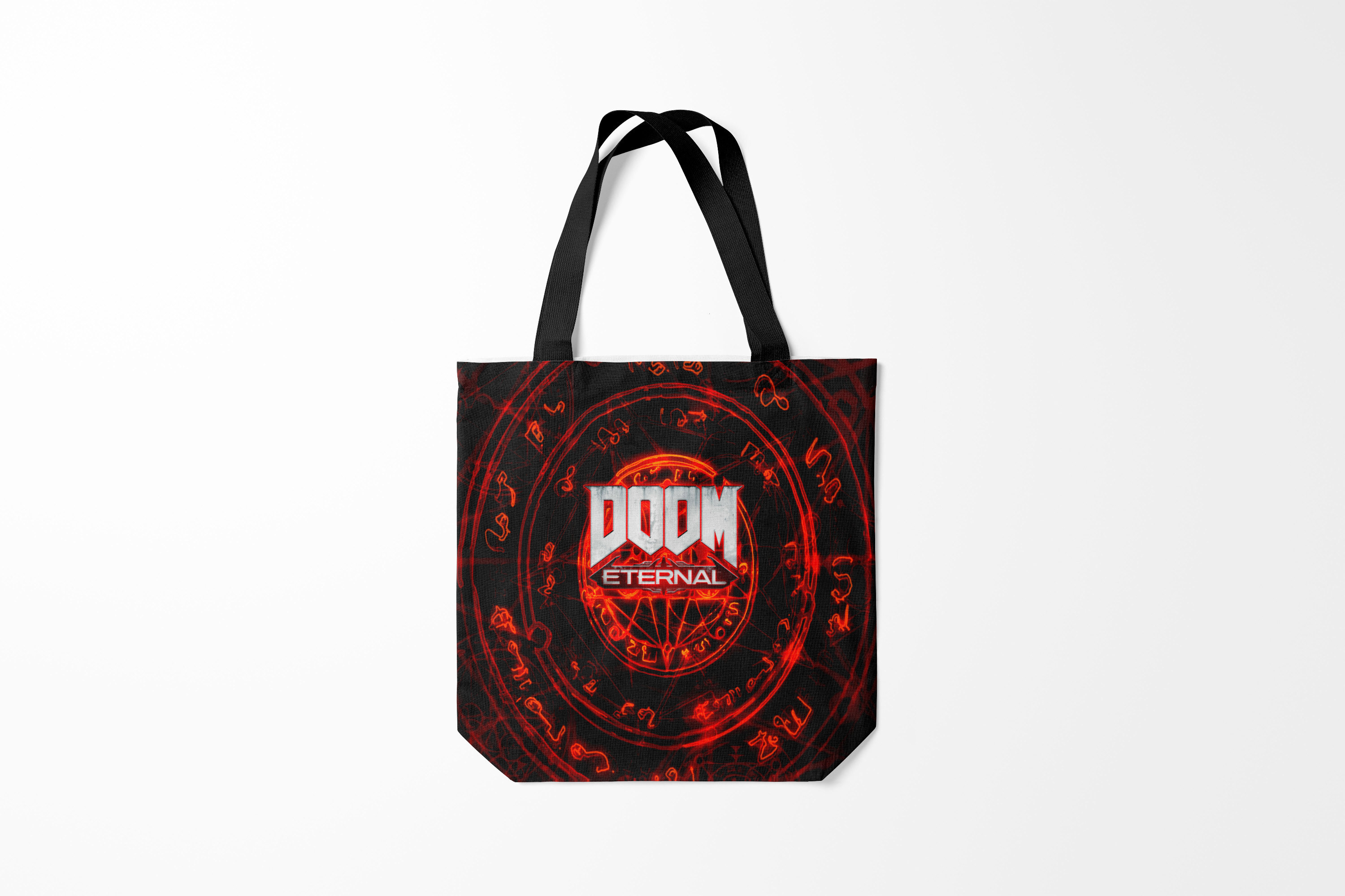 

Сумка шoппер унисекс Burnettie Doom, черный, Doom