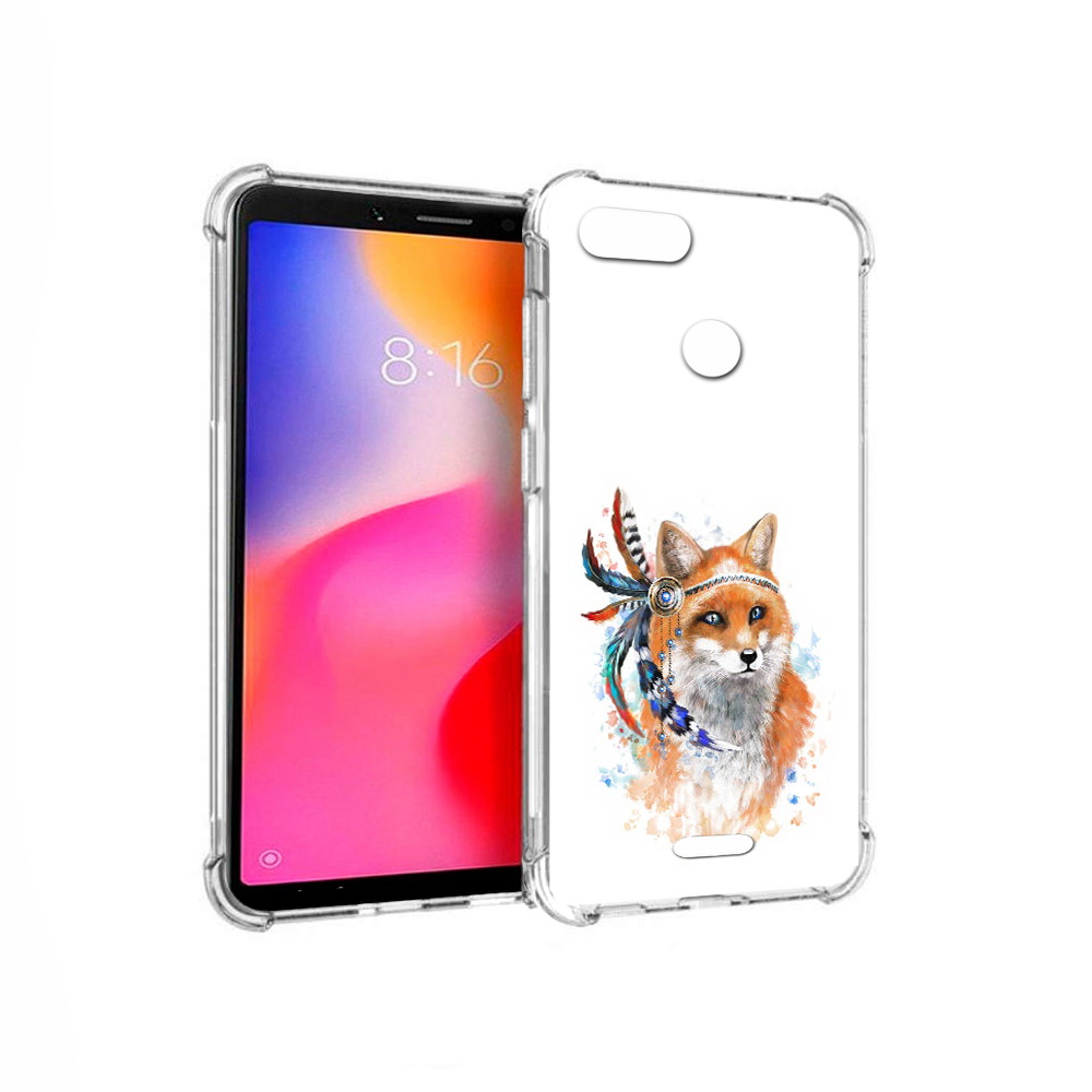 

Чехол MyPads Tocco для Xiaomi Redmi 6 инду лиса (PT113762.304.377), Прозрачный, Tocco