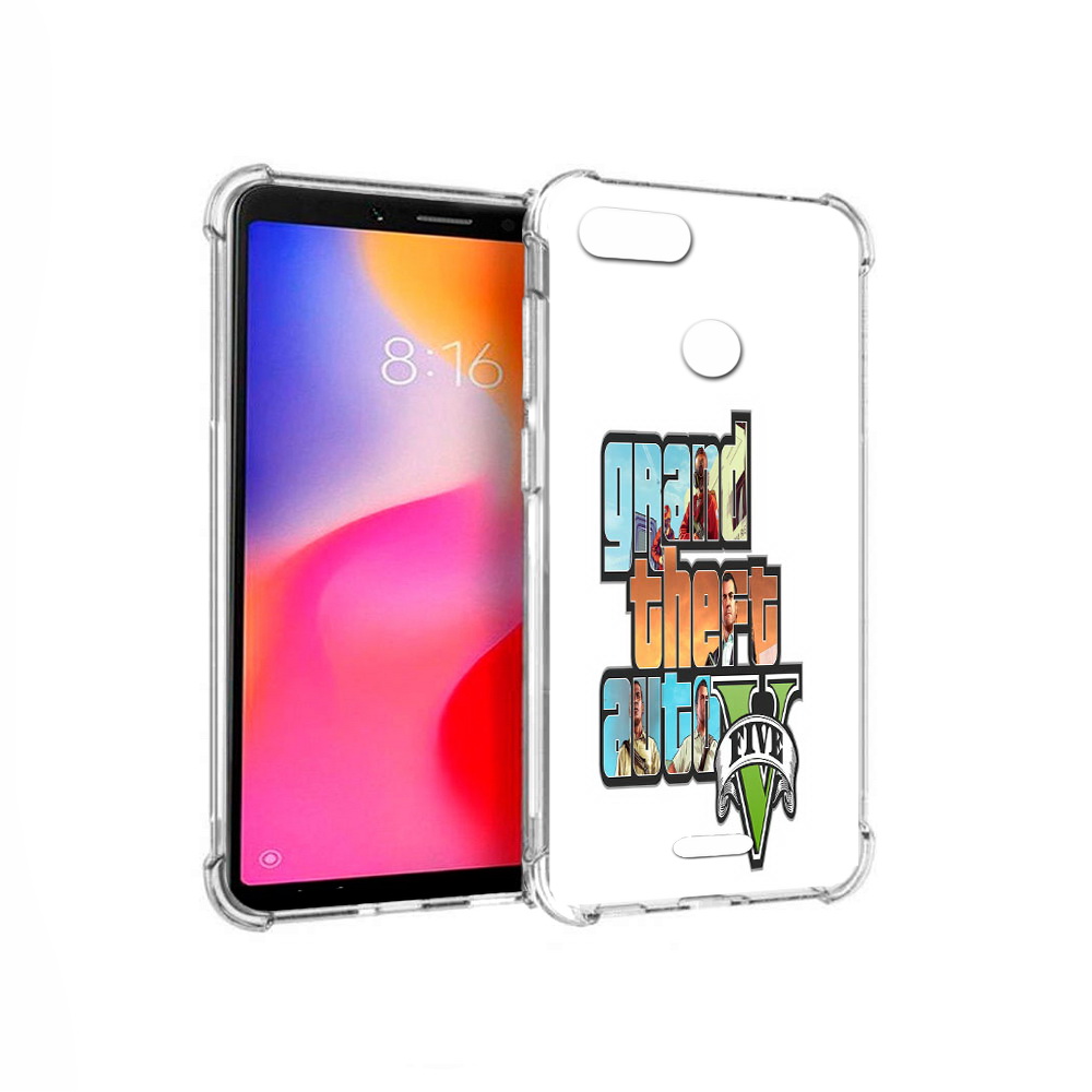 

Чехол MyPads Tocco для Xiaomi Redmi 6 игра гта (PT113762.304.373), Прозрачный, Tocco